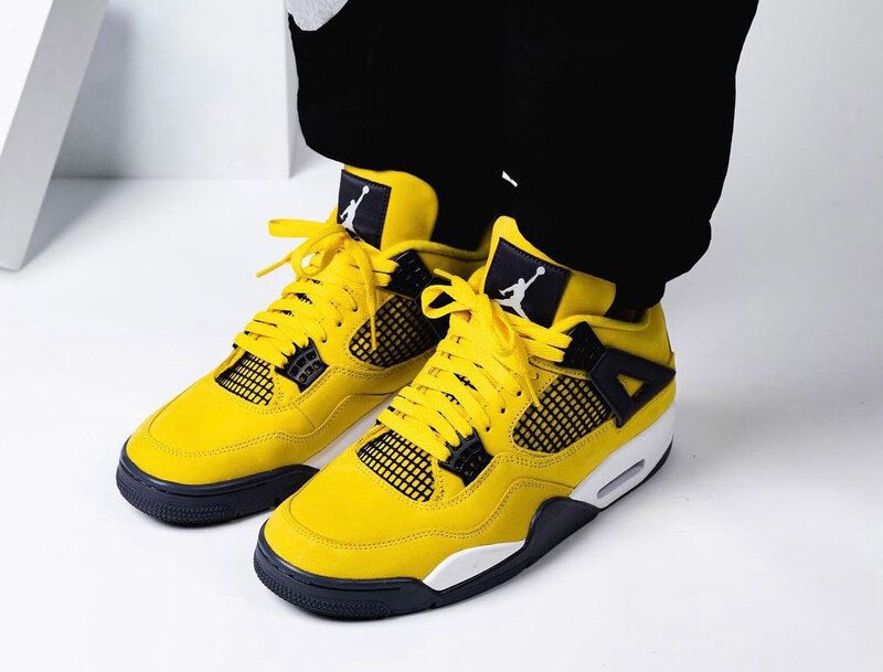 エアジョーダン4 ツアーイエロー NIKE AIR JORDAN 4 TOUR YELLOW (Nike