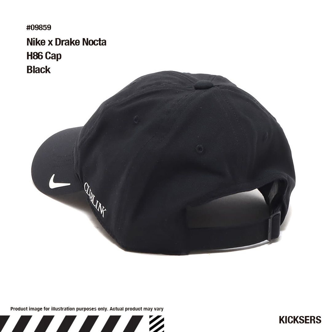 ノクタ ドレイク ゴルフ Nike x Drake Nocta H86 Cap Black (Nike