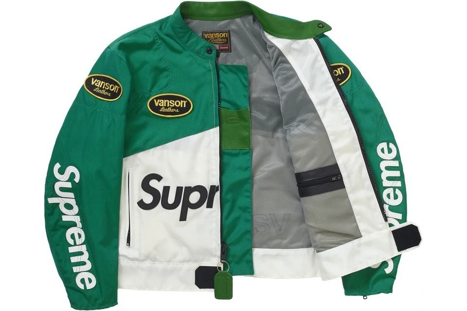 Supreme Vanson Leathers Cordura Jacket シュプリーム 革ジャン