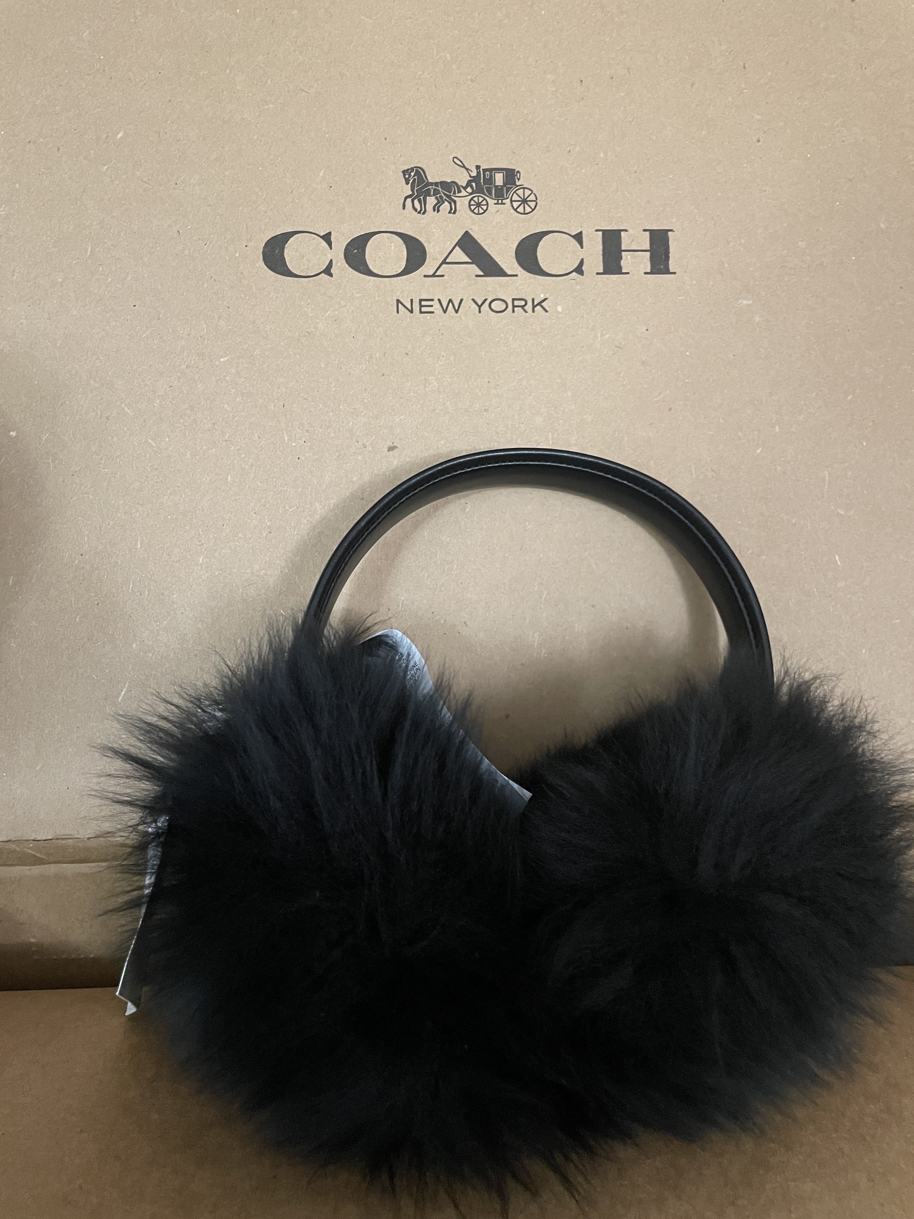 COACH☆Shearling Earmuffs☆シアリング イヤーマフ☆耳当て 2色