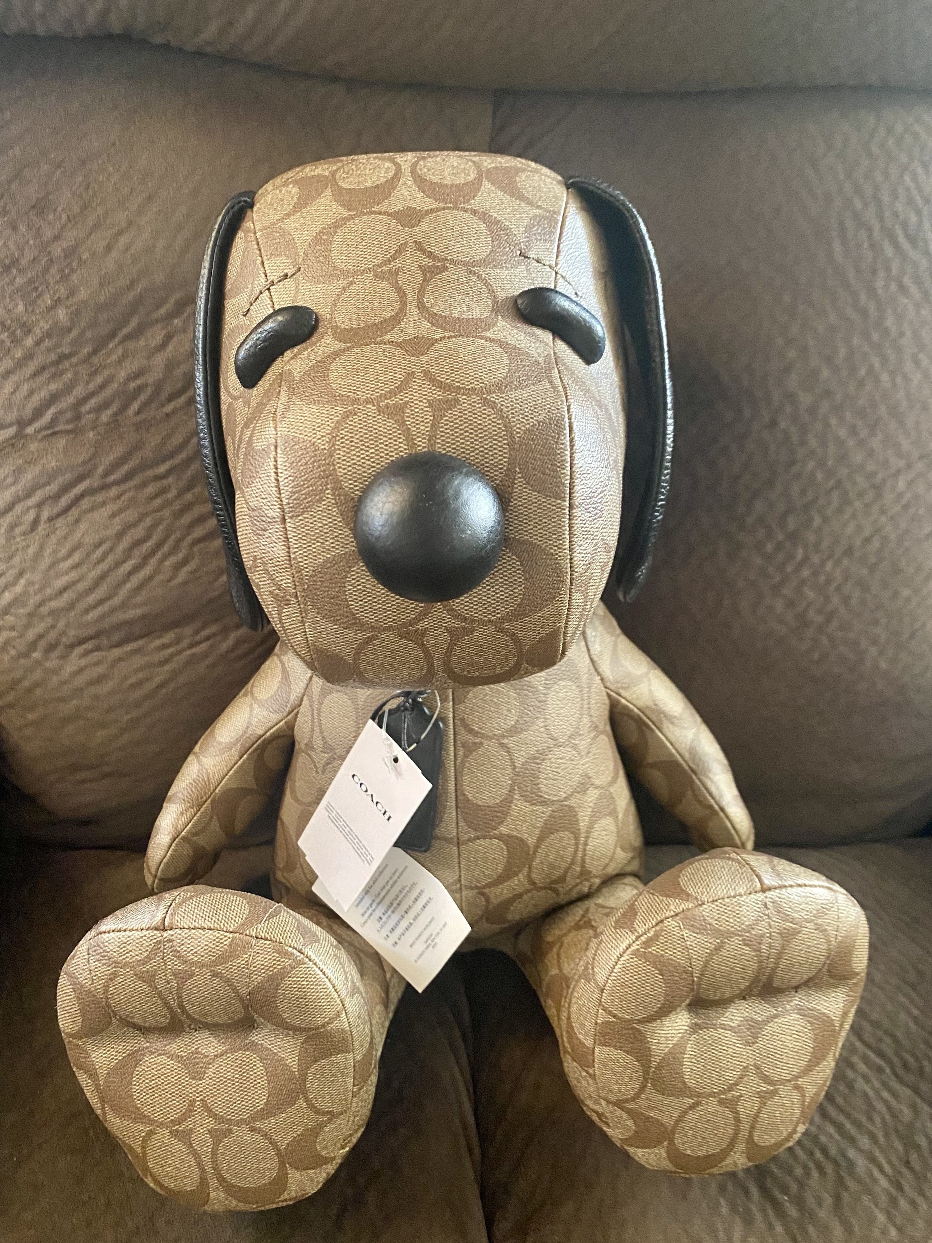 Coach X Peanuts 超レア! 本革 Collectible スヌーピー 在庫有 (Coach