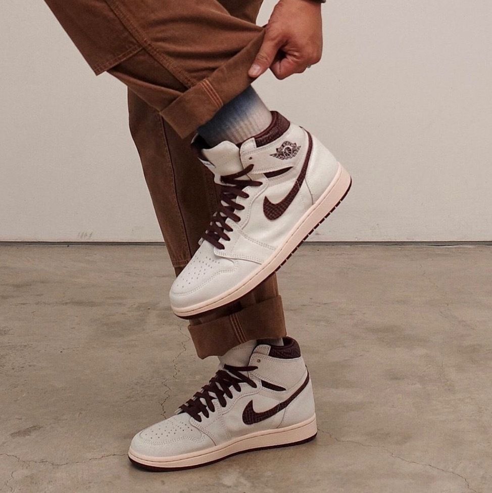 A Ma Maniere Nike Air Jordan 1 Sail ナイキ エアジョーダン1 (Nike