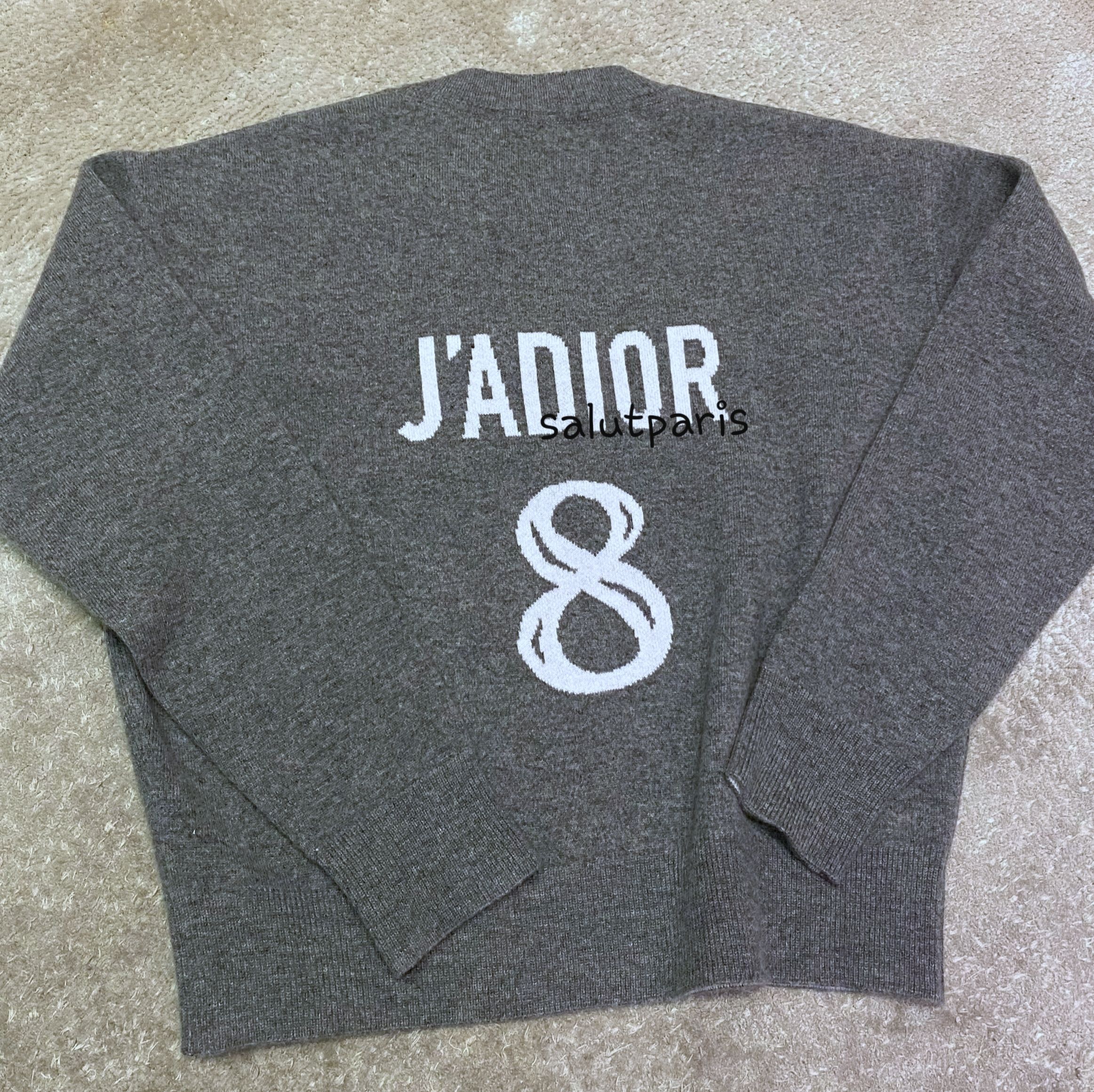 DHL送料込*ディオール*J'ADIOR8カシミアボクシーニットセーター (Dior