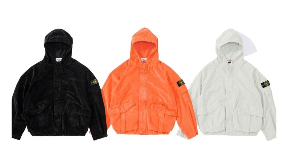 Supreme Stone Island Corduroy Jacket コーデュロイジャケット