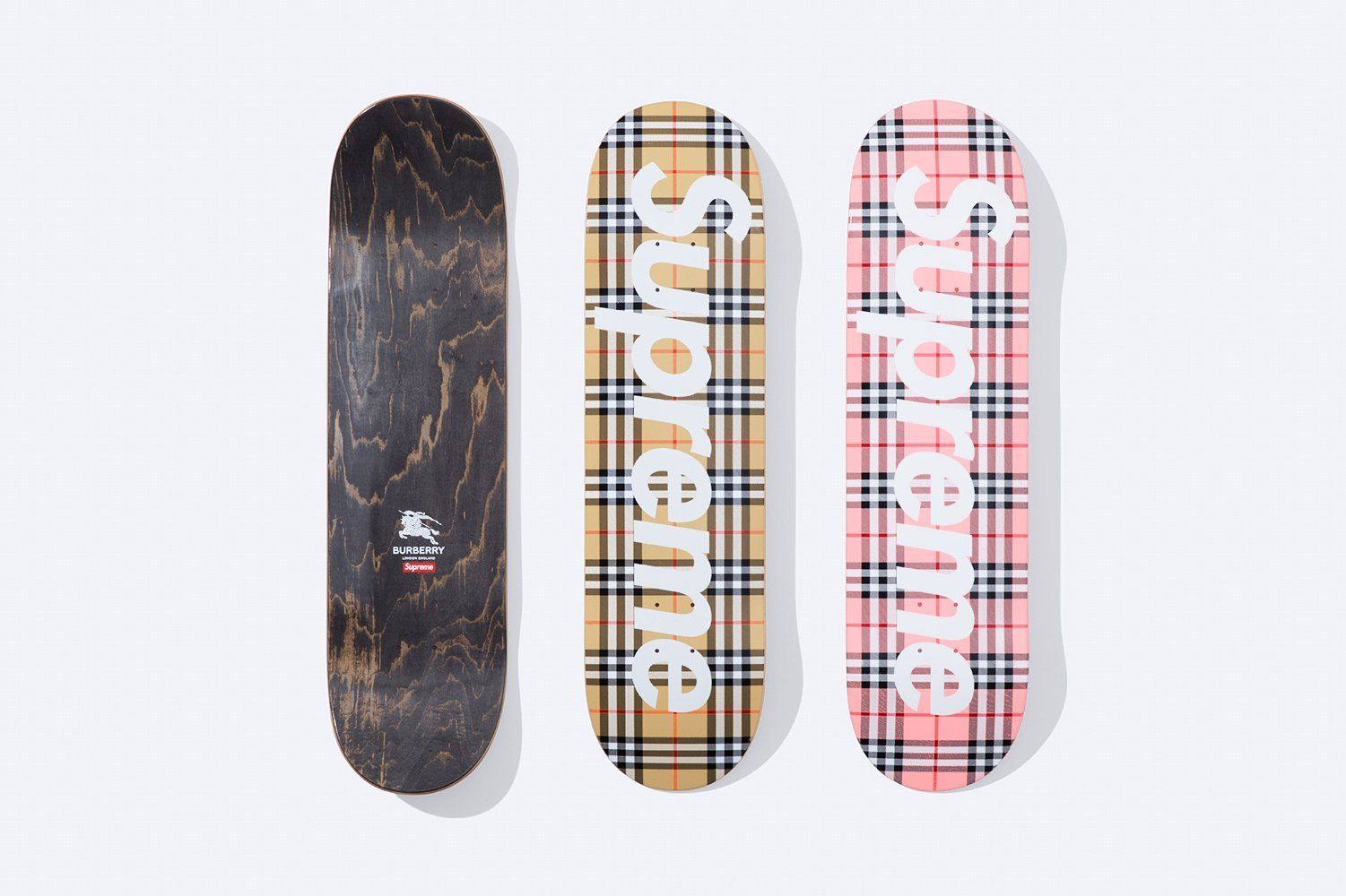 SS22 Supreme Burberry Skateboard バーバリー スケートボード