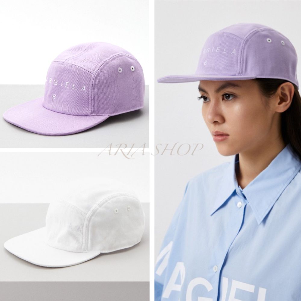 ☆VIP価格☆ MM6 MAISON MARGIELA ロゴ刺繍 キャップ (MM6 Maison
