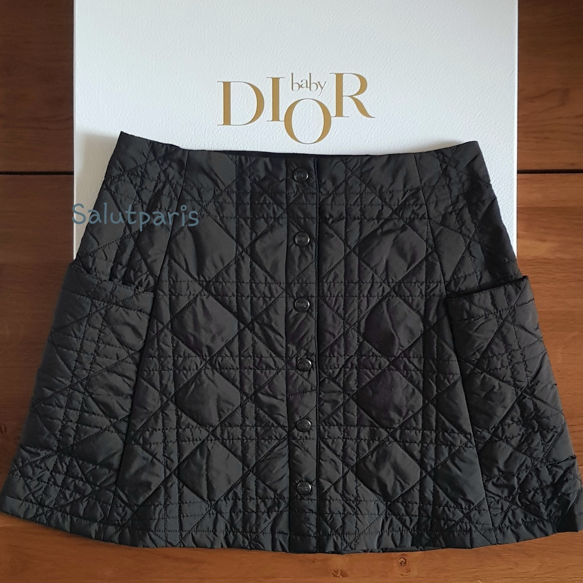 大人もOK*送料込*ベビーディオール*カナージュ台形ミニスカート (Dior