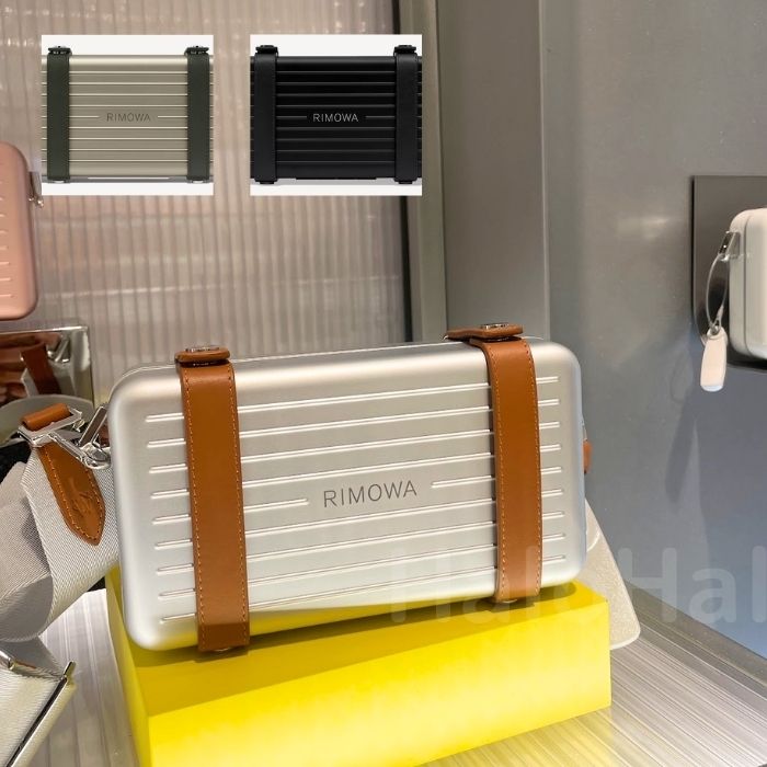RIMOWAリモワ アルミニウム製クロスボディバッグ クラッチバッグ