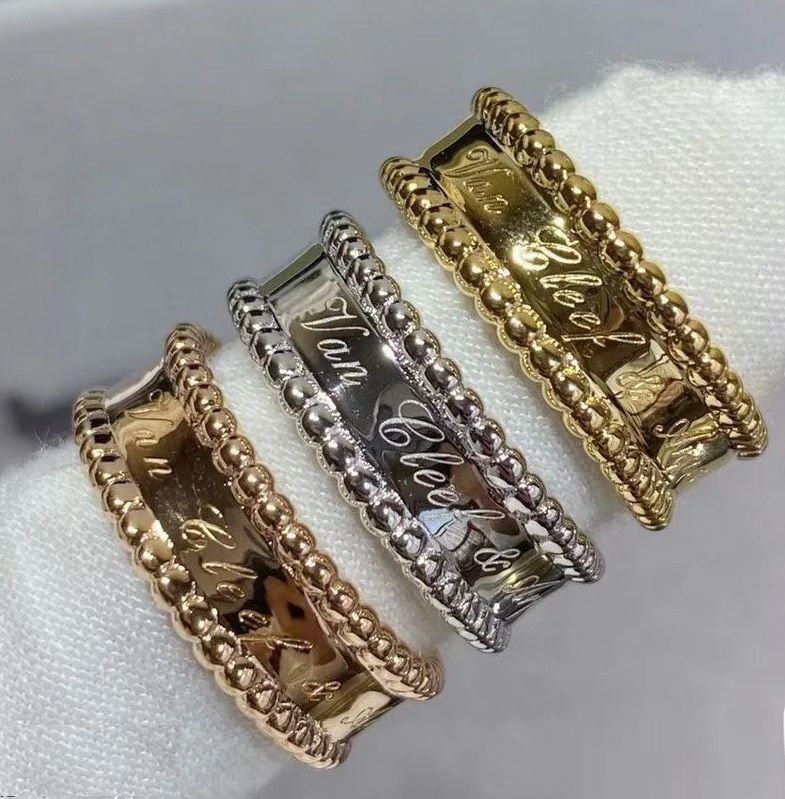 Van Cleef & Arpels】ペルレ シニアチュール リング (Van Cleef