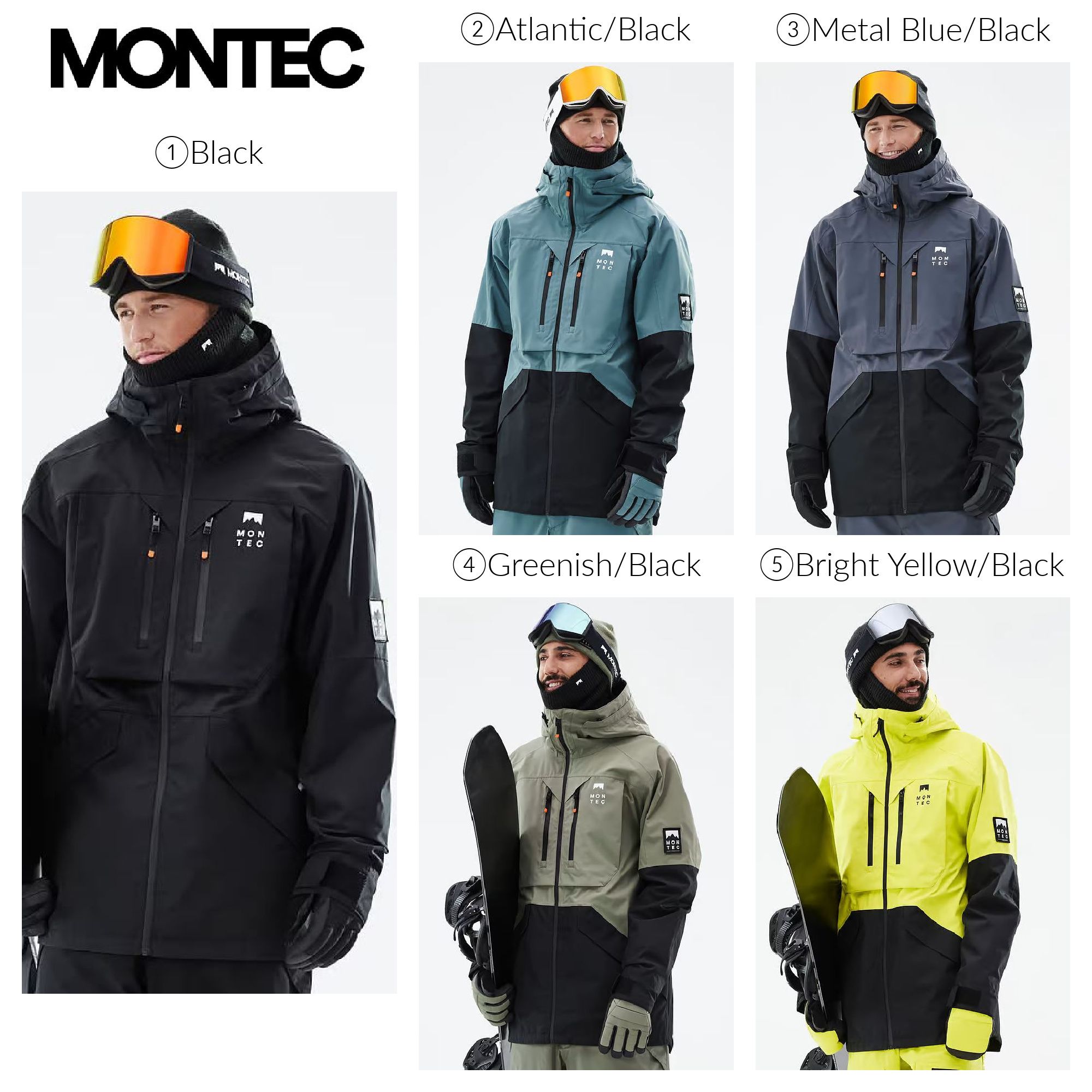 MONTEC】☆日本未入荷☆ Montec Arch Snowboard Jacket (MONTEC/メンズ