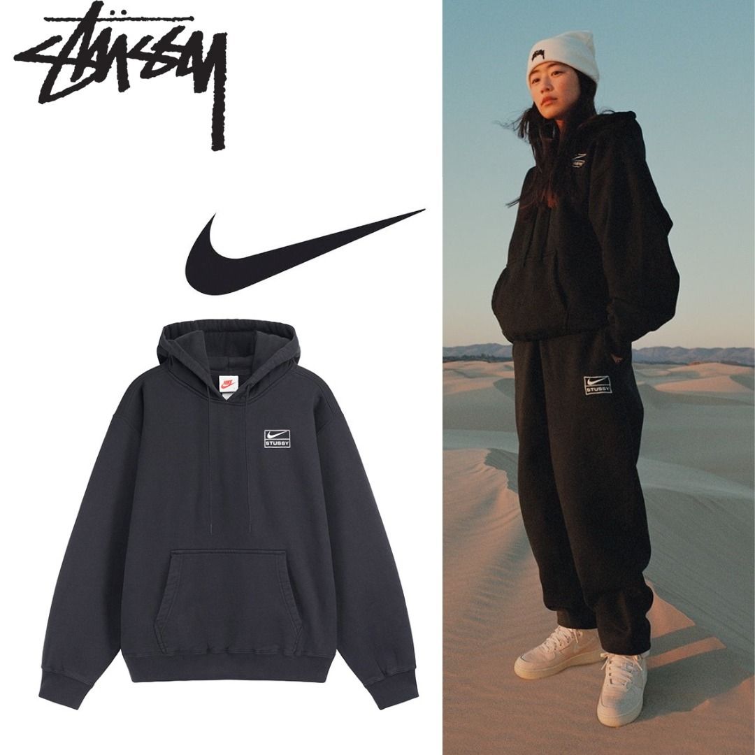 人気】Stussy × Nike NRG Washed Hoddie ナイキ ステューシー (STUSSY