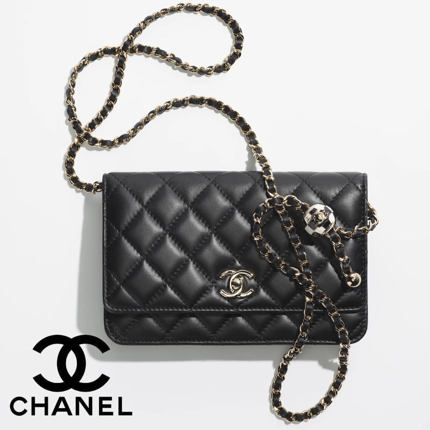 22-23Cruise☆即納！ 【CHANEL シャネル】 チェーンウォレット (CHANEL