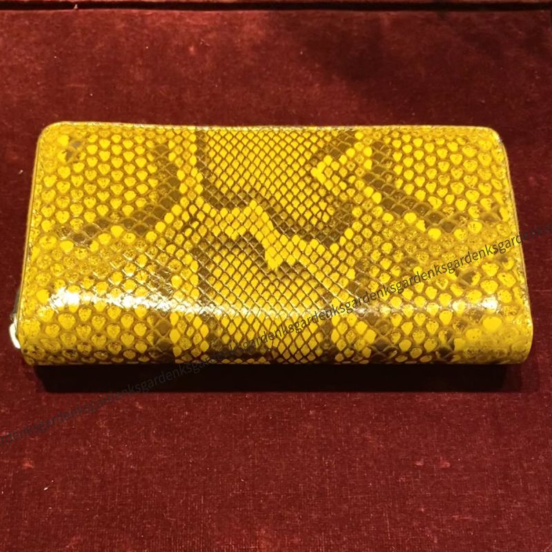 GUCCI☆パイソン ジップアラウンドウォレット☆すぐ届く！ (GUCCI/長