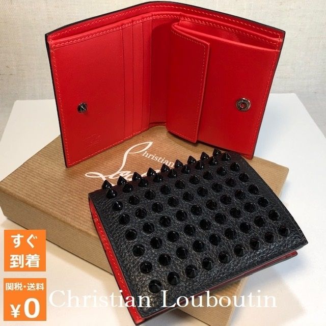 CHRISTIAN LOUBOUTIN ルブタン PAROS WALLET 二つ折り 財布 (Christian