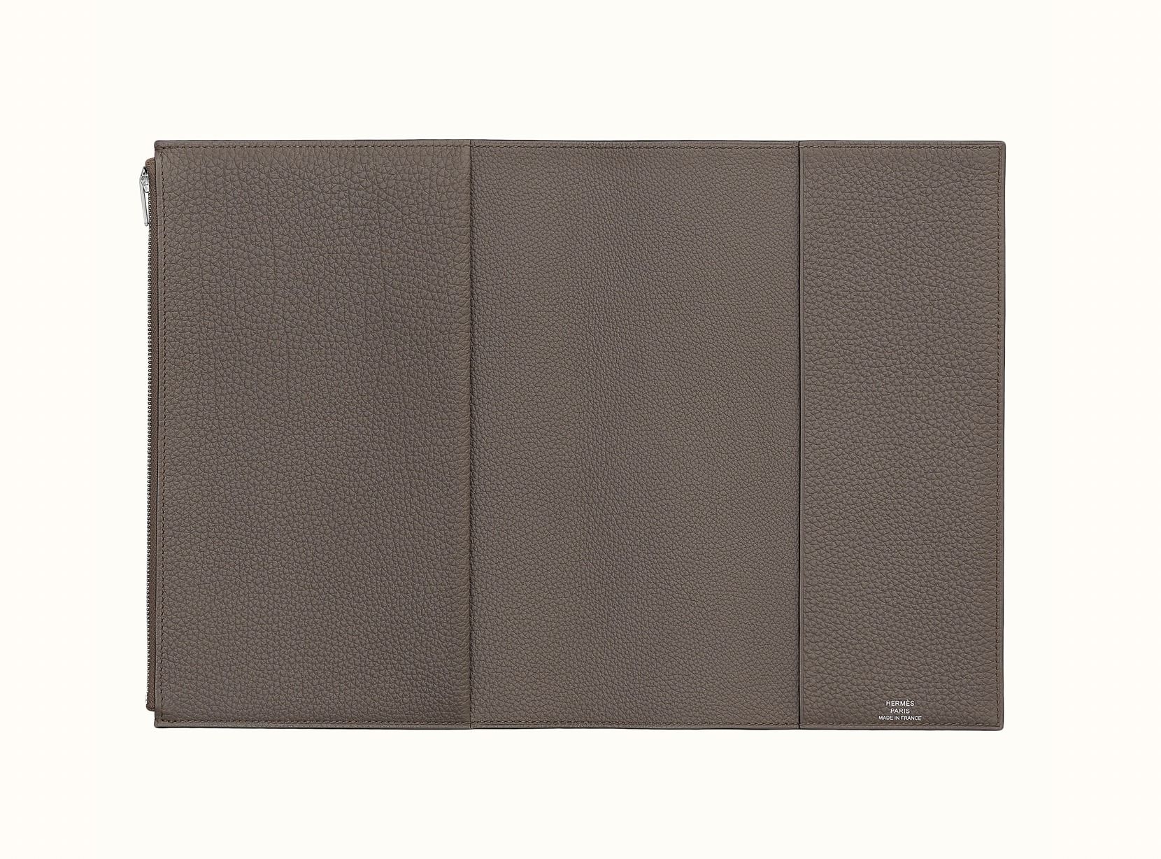 HERMES（エルメス）- Eazip A5 ブックカバー エタン (HERMES/デザイン