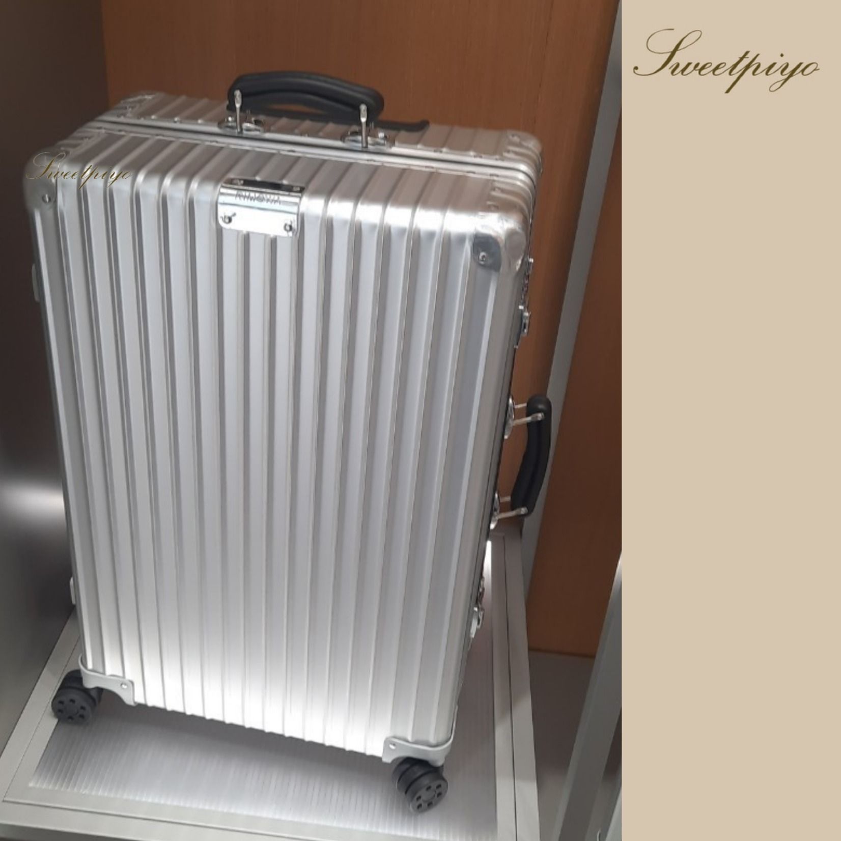 RIMOWA☆クラシック チェックインM トランク 旅行 出張 容量61L