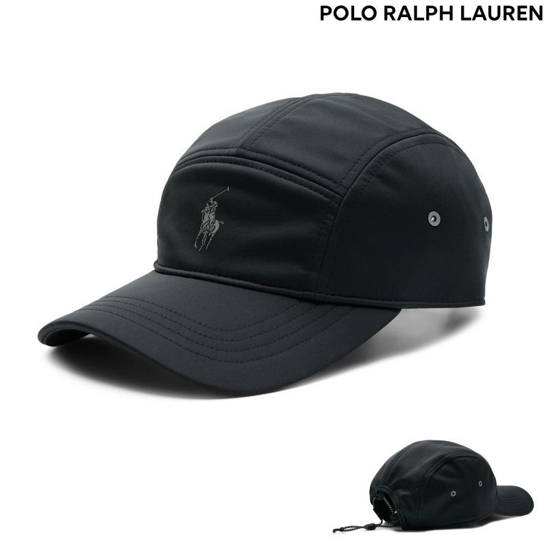 POLO R.LAUREN] ラルフローレン キャップ SFT SHL GR ブラック (POLO