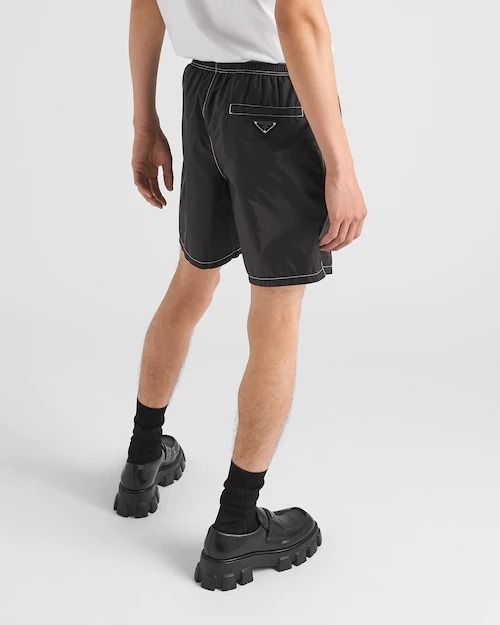 23SS】PRADA プラダ Re-Nylon ロゴ ナイロン スイムウェア (PRADA/水着