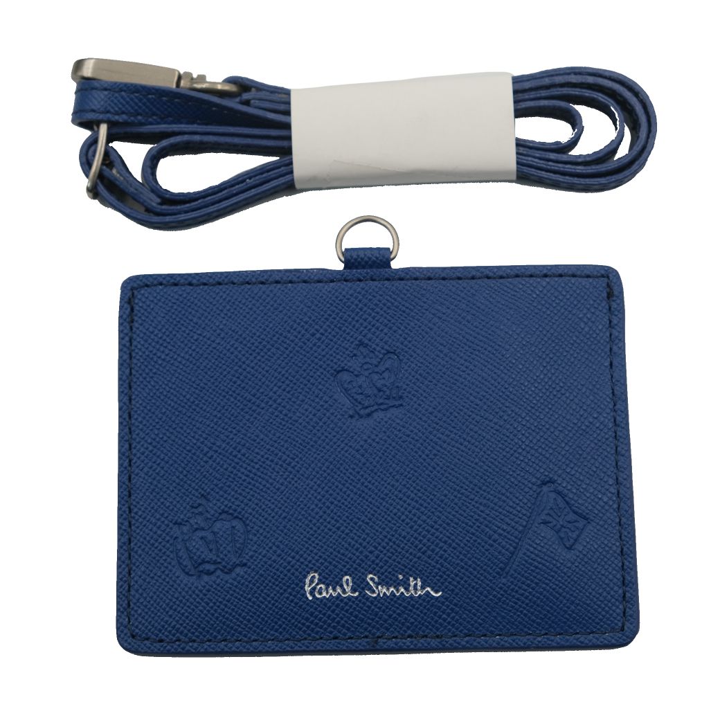 Paul Smith IDパスケース 本革 ネイビー C61330 (Paul Smith/カード