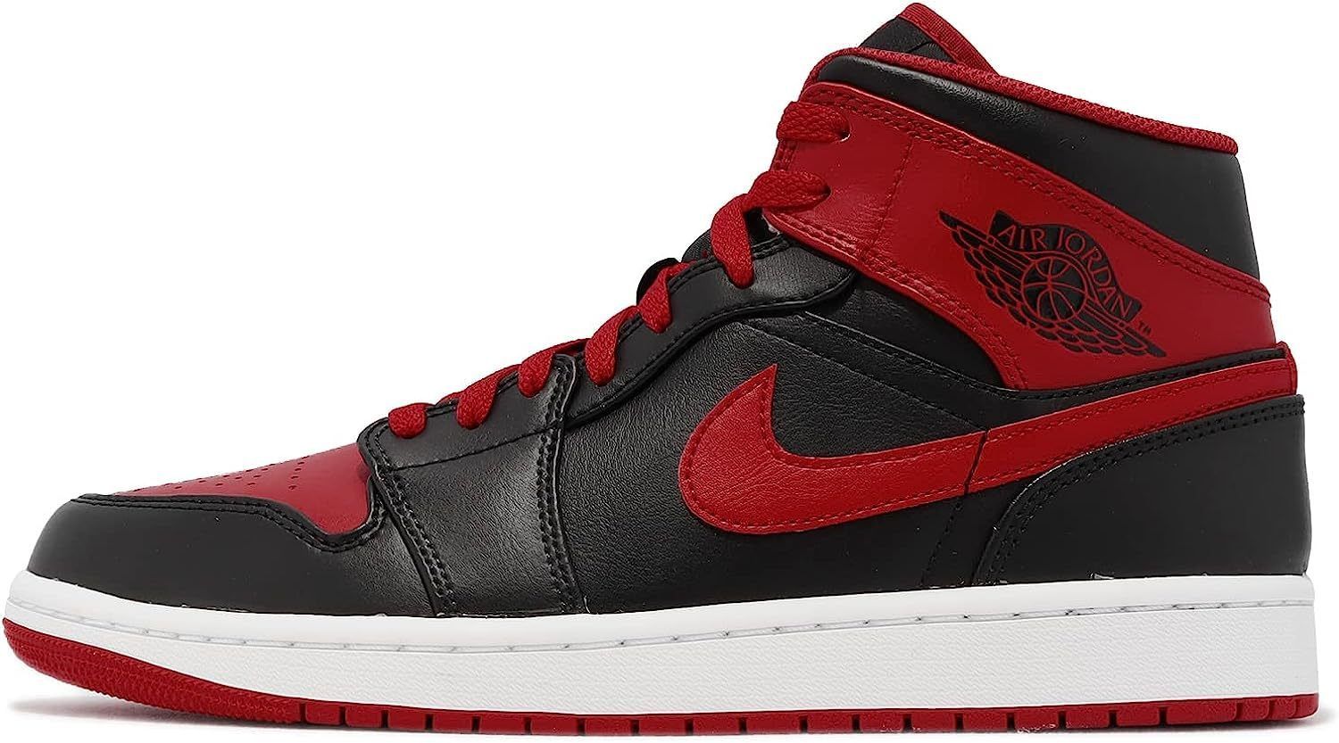 ナイキ エアジョーダン 1 ミッド Air Jordan DQ8426-060 黒 赤 (Nike