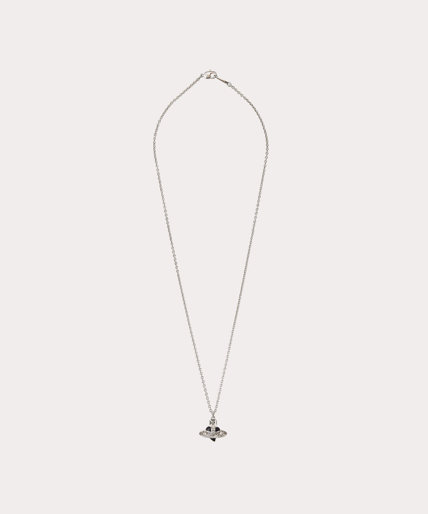 Vivienne Westwood】即対応 MAN DIAMANTE HEART ネックレス (Vivienne