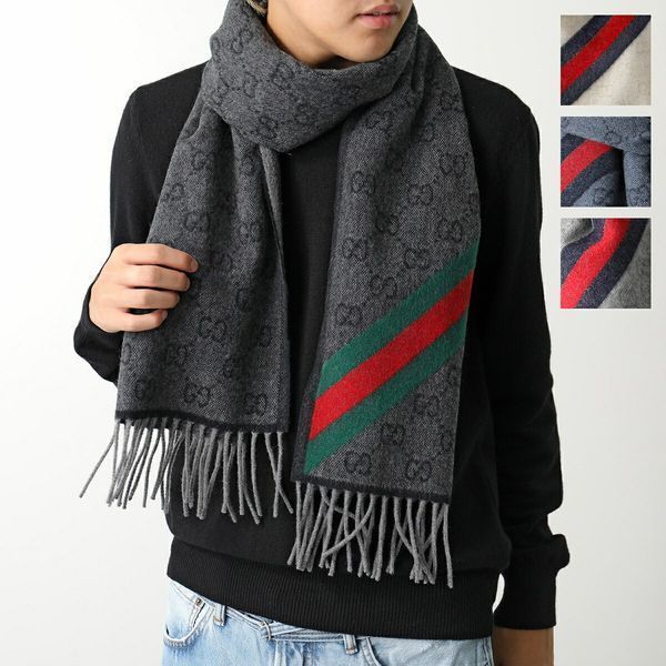 GUCCI マフラー 570603 3G200 GGロゴ ウール (GUCCI/マフラー) 570603