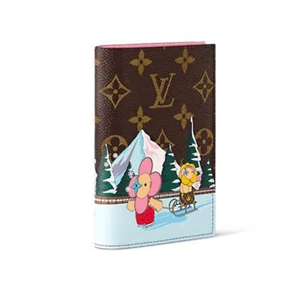 クリスマス限定デザイン♪】ルイヴィトン パスポートケース (Louis