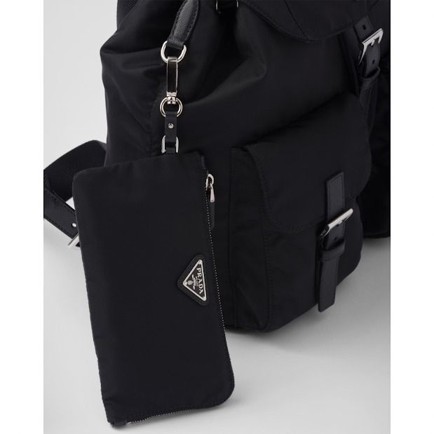 入手困難】PRADA◇Re-Nylon ミディアム バックパック ポーチ付 (PRADA