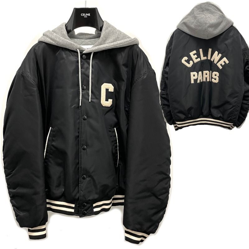 VIPセール◇CELINE◇メンズ フード付き テディジャケット (CELINE