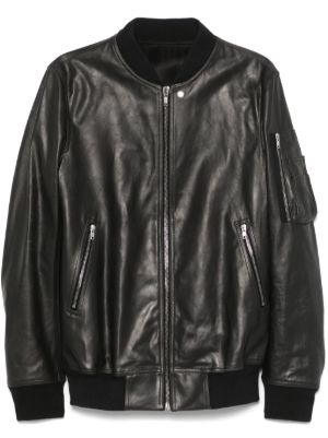 Rick Owens（リックオウエンス） レザージャケット - FARFETCH