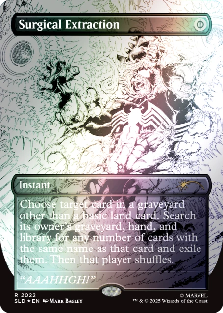 Secret Lair x Marvel's Spider-Man: Venom Unleashed (Inks) Foil