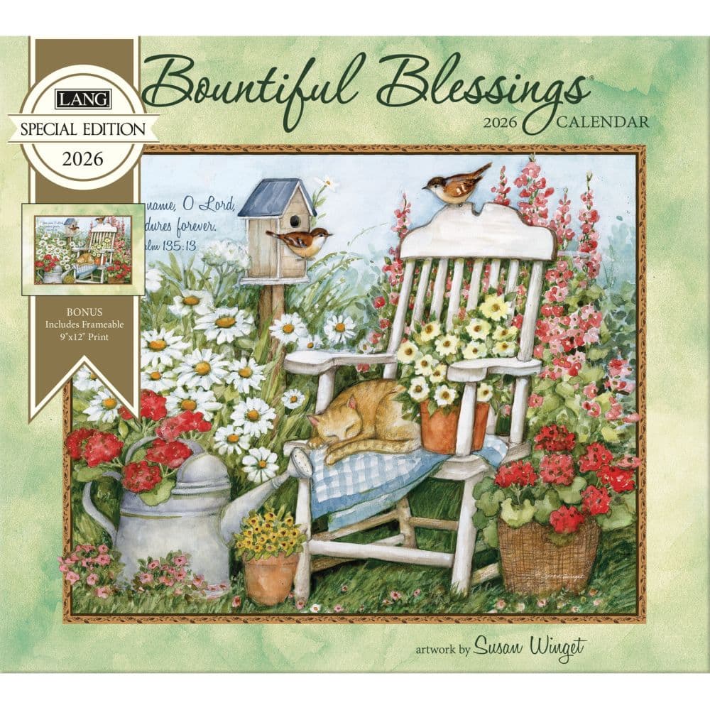 Susan Winget 2026 Calendars, Cozy Charm - Calendars.com