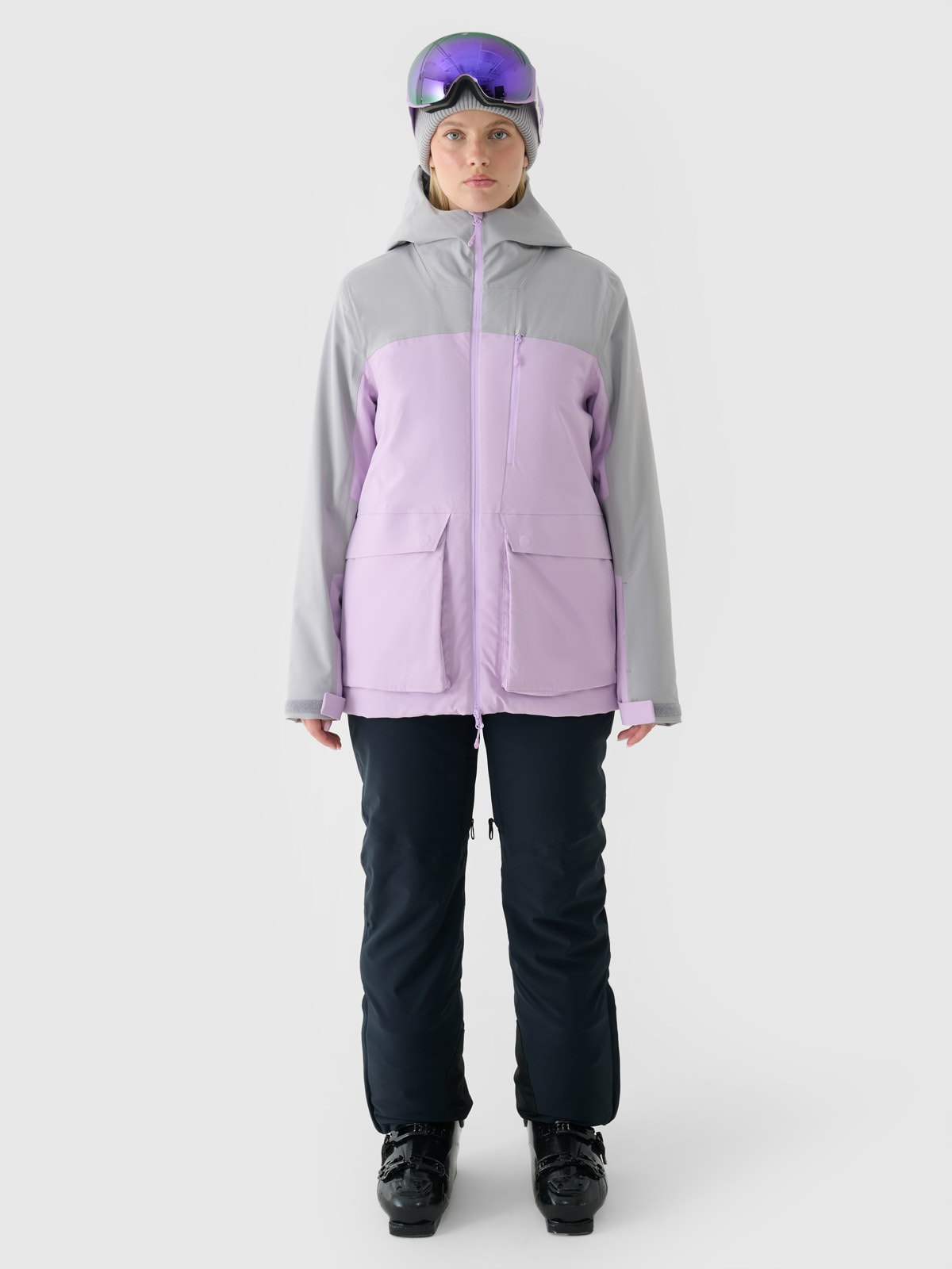 NeoDry 8000 women's ski jacket - purple | 4F: Sportswear and shoes
