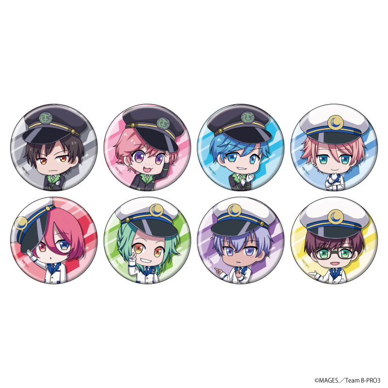 B-PROJECT～熱烈＊ラブコール～_缶バッジ08/駅員ver. BOX02 BOX(全8種
