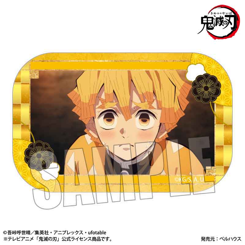 鬼滅の刃 遊郭編_メモリーズスクエア缶バッジ 我妻 善逸 | 公式グッズ