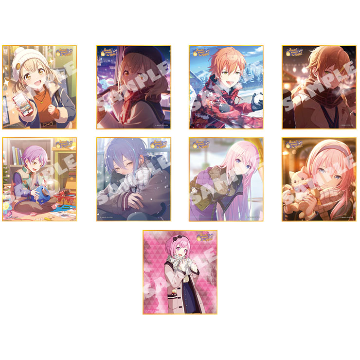 プロジェクトセカイ カラフルステージ! feat.初音ミク_ミニ色紙