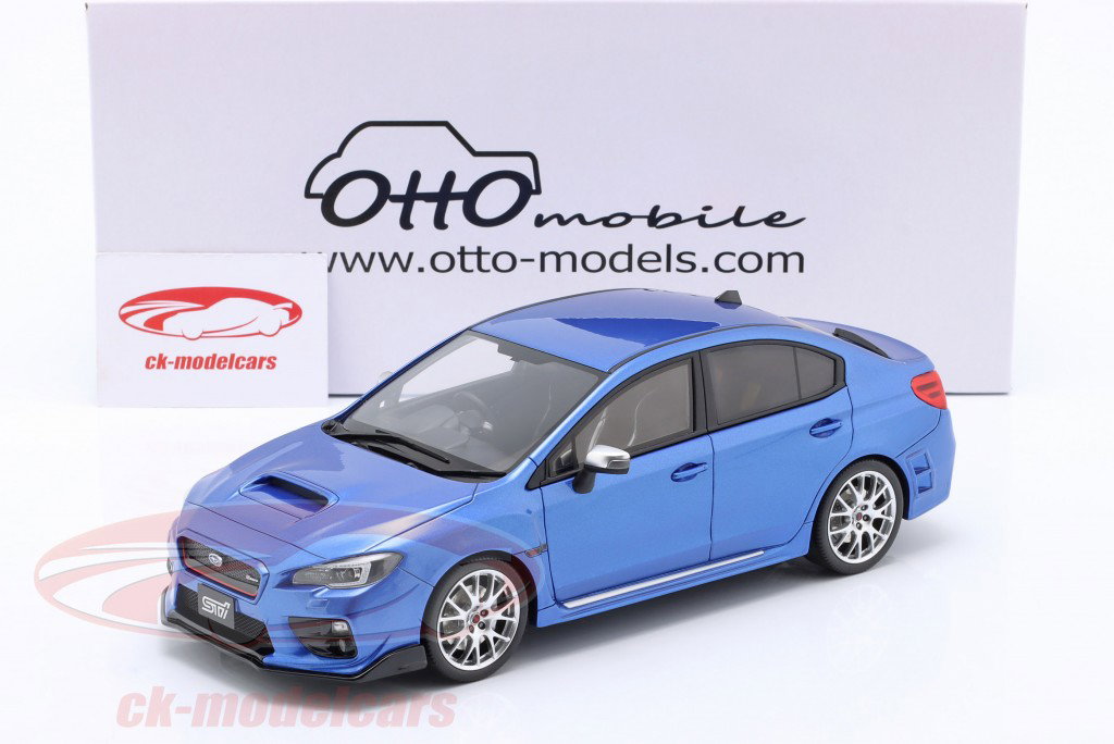 Ottomobile 1:18 Subaru WRX Sti S207 year 2015 blue metallic OT1182