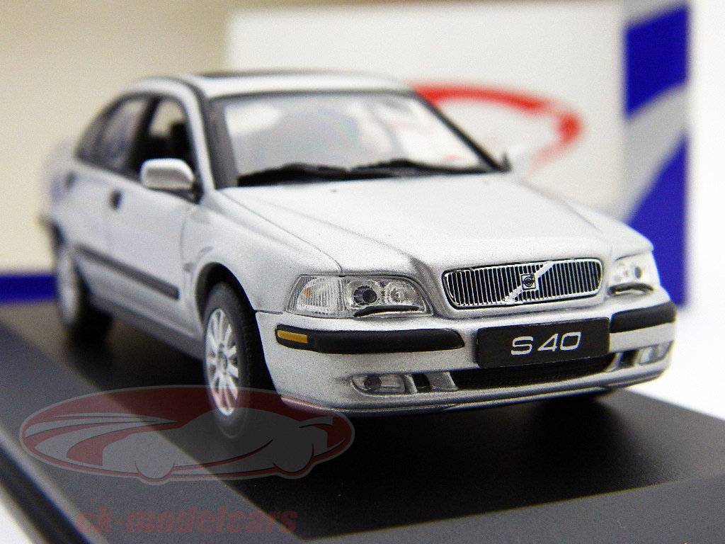 Minichamps 1:43 Volvo S40 2003 silver CK999606 model car CK999606