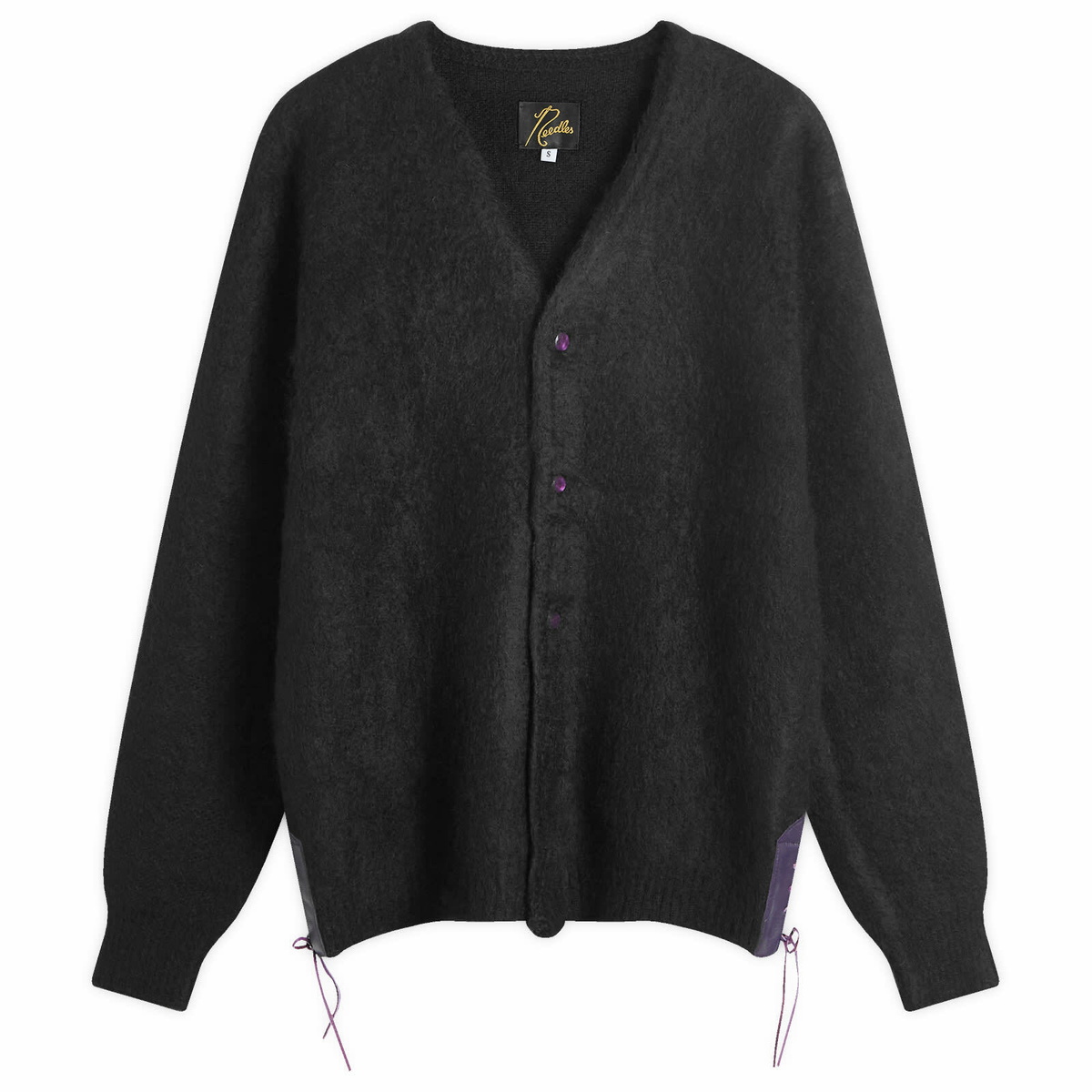 Needles Women's EP Mohair Cardigan in Black Needles
