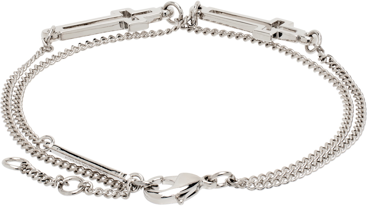 Dsquared2 Silver Jesus Bracelet Dsquared2