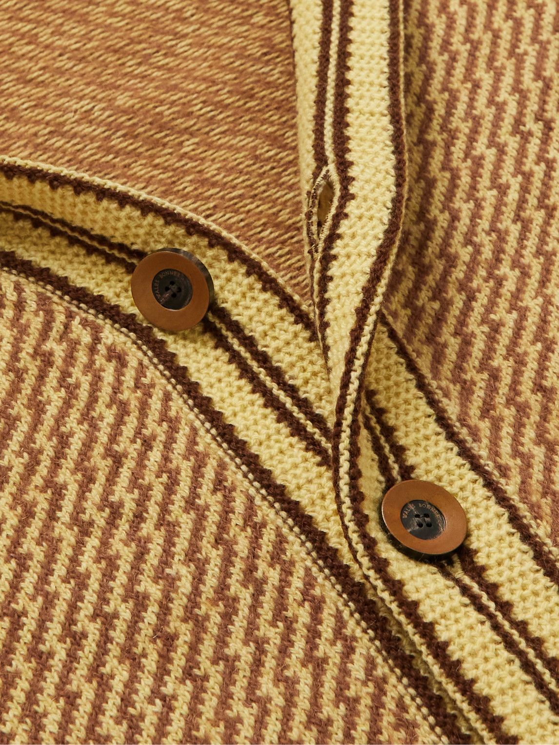 Wales Bonner - Clarinet Jacquard-Knit Recycled Cashmere-Blend