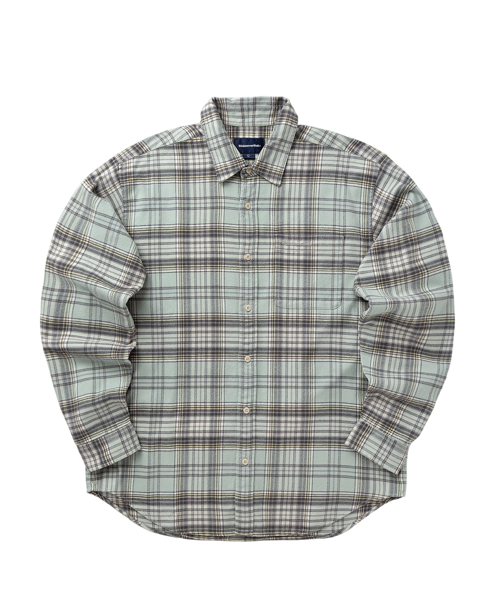 thisisneverthat Men's x Gore-Tex Windstopper Shaggy Check Shirt in