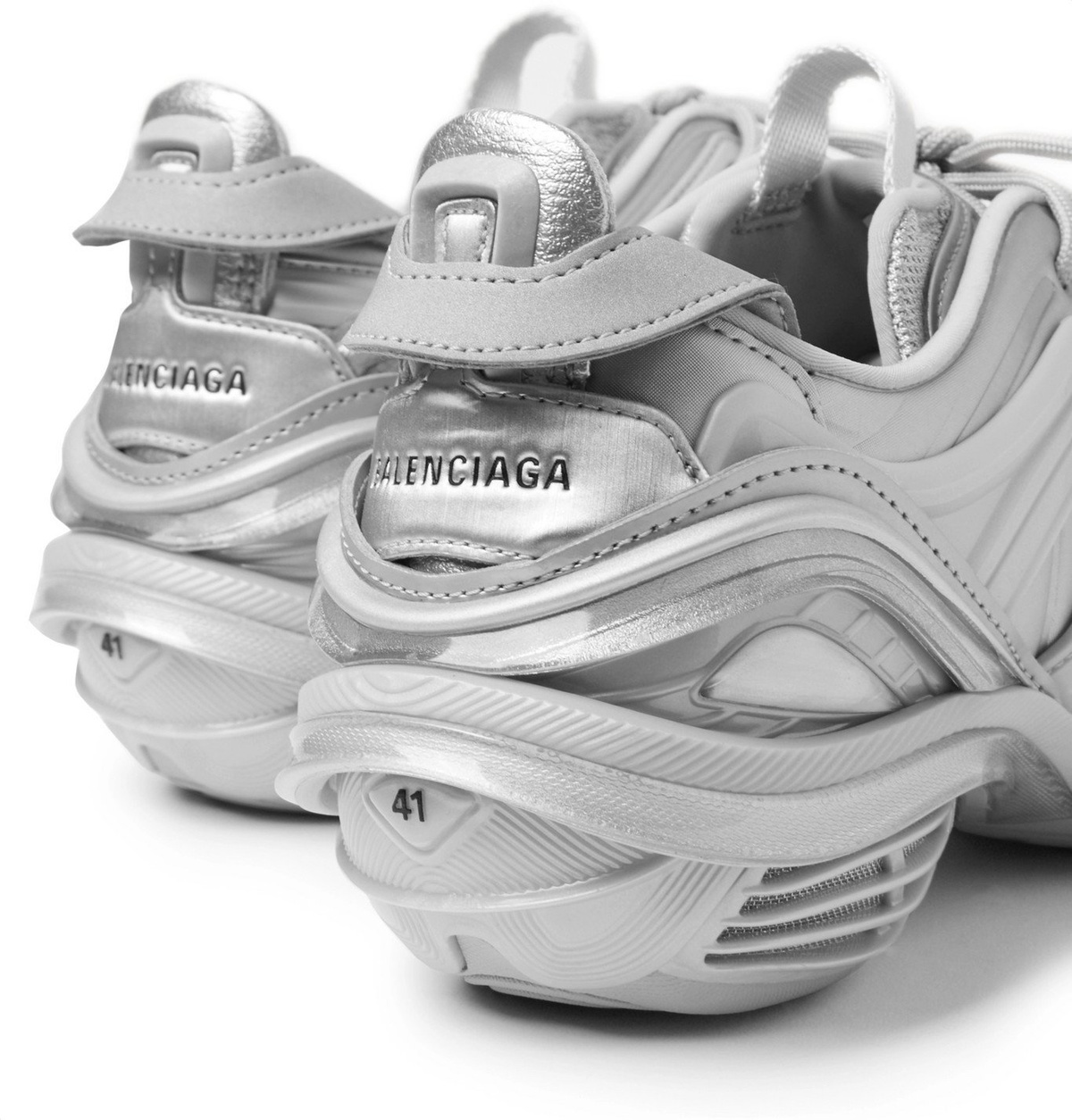 Balenciaga - Tyrex Nylon, Mesh, Faux Leather and Rubber Sneakers