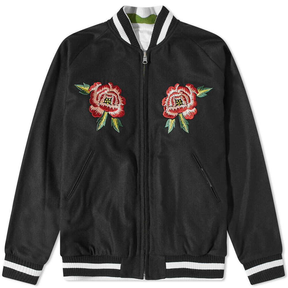 Kenzo Men's Reversible Souvenir Jacket in Black Kenzo