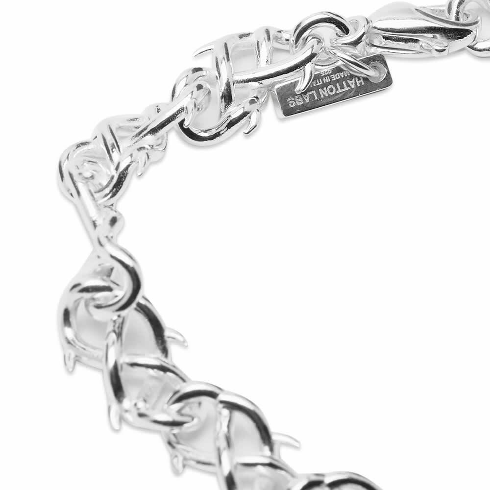 Hatton Labs Men's Thorn Link Bracelet in Sterling Silver Hatton Labs