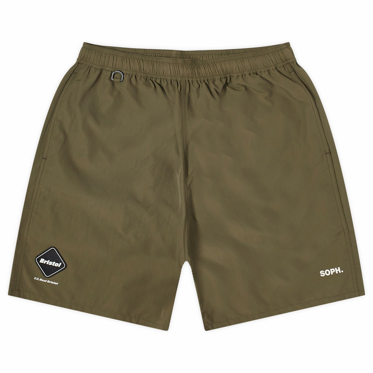 F.C. Real Bristol Men's Supplex Nylon Easy Shorts in Black F.C.
