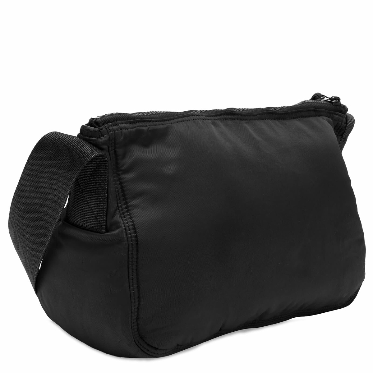 Visvim Men's Charlie II Nylon Cross Body Bag in Black Visvim