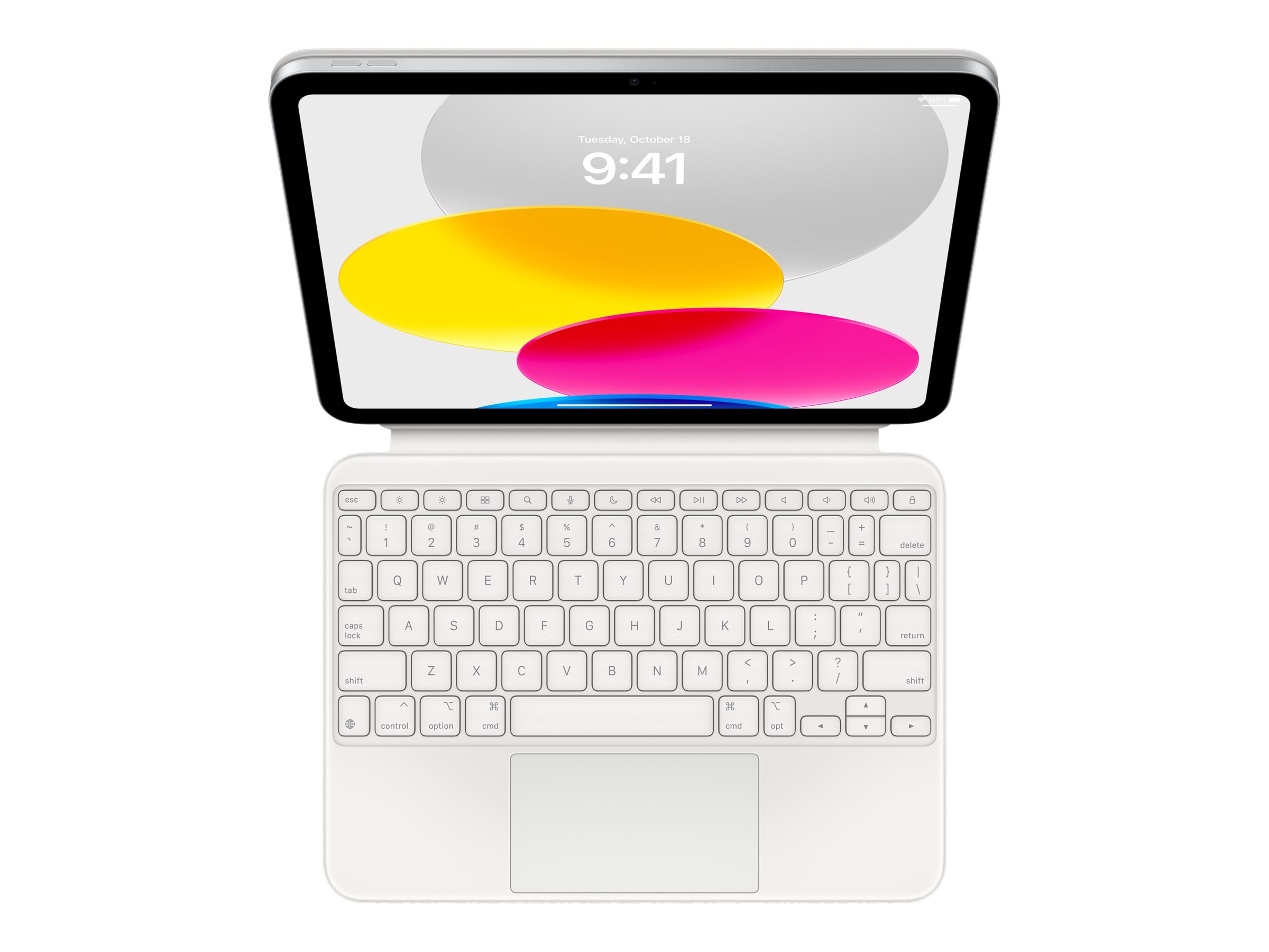 Apple Magic Keyboard and Folio Case with Trackpad - QWERTY-US