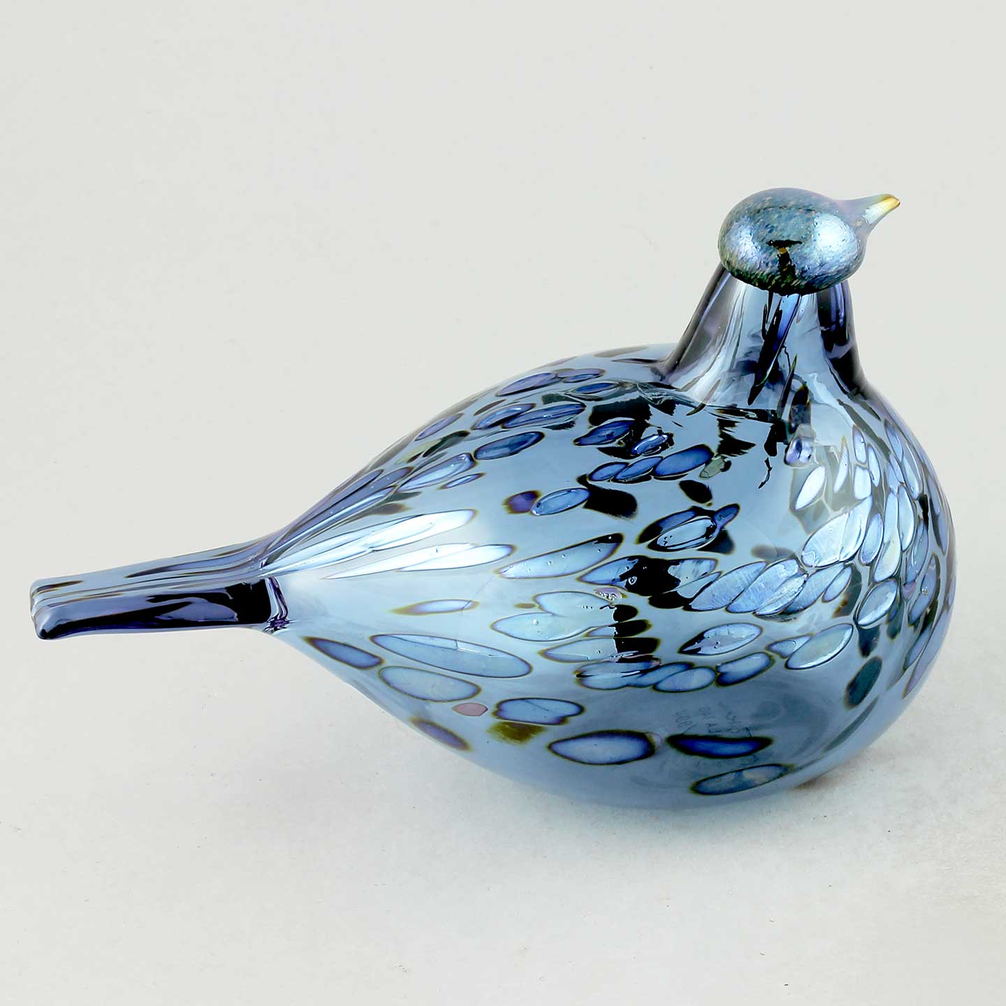 オイバ・トイッカ ガラスの鳥 アニュアルバード アメジスト 18cm 2021