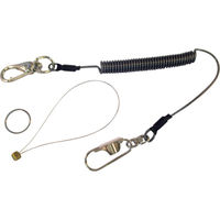 Cetacea オペレーターリテンションランヤード 黒 TAORL1BLK 1個 762
